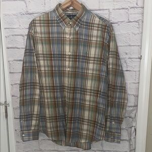 Ralph Lauren Men's Plaid Shirt/button down/button up long sleeve XL/extra large